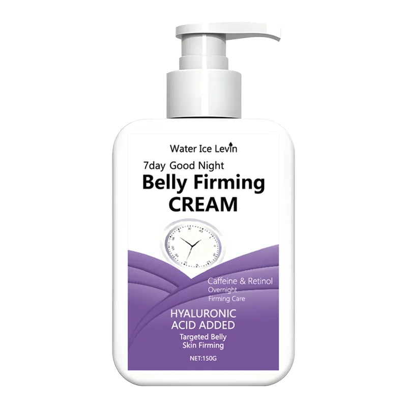 7-Day Overnight Belly Firming Cream | Caffeine & Retinol Body Firming Cream Peaceful Pleasures Health and Wellness Ivory 150g