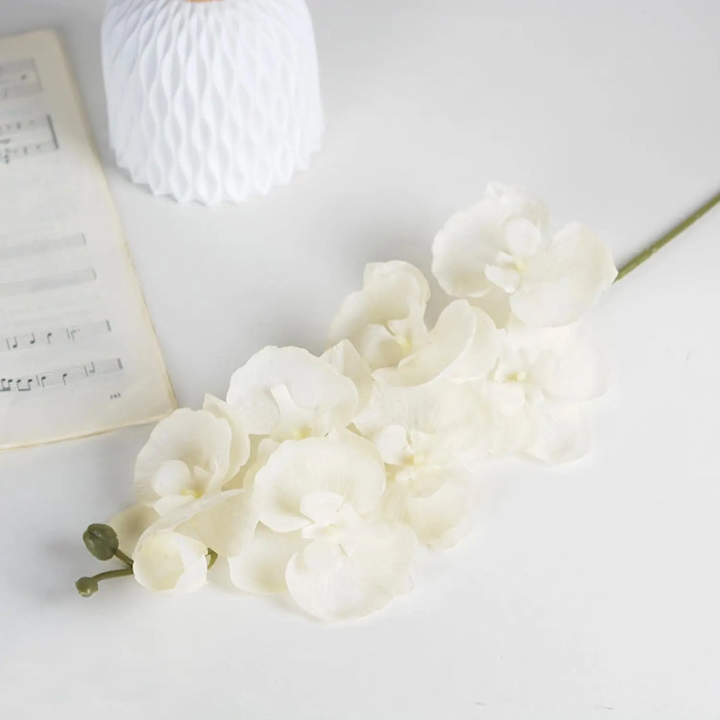 Silk Butterfly Orchid Artificial Flower Branch | Home & Wedding