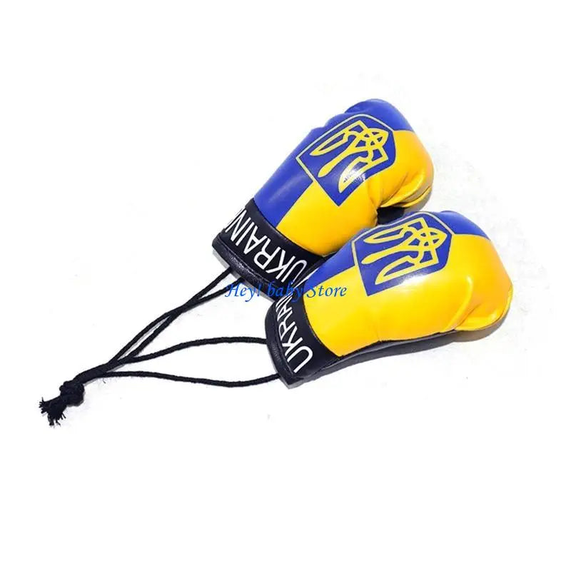 Newborn Mini Boxing Gloves Photo Props – 10cm PU Baby Posing