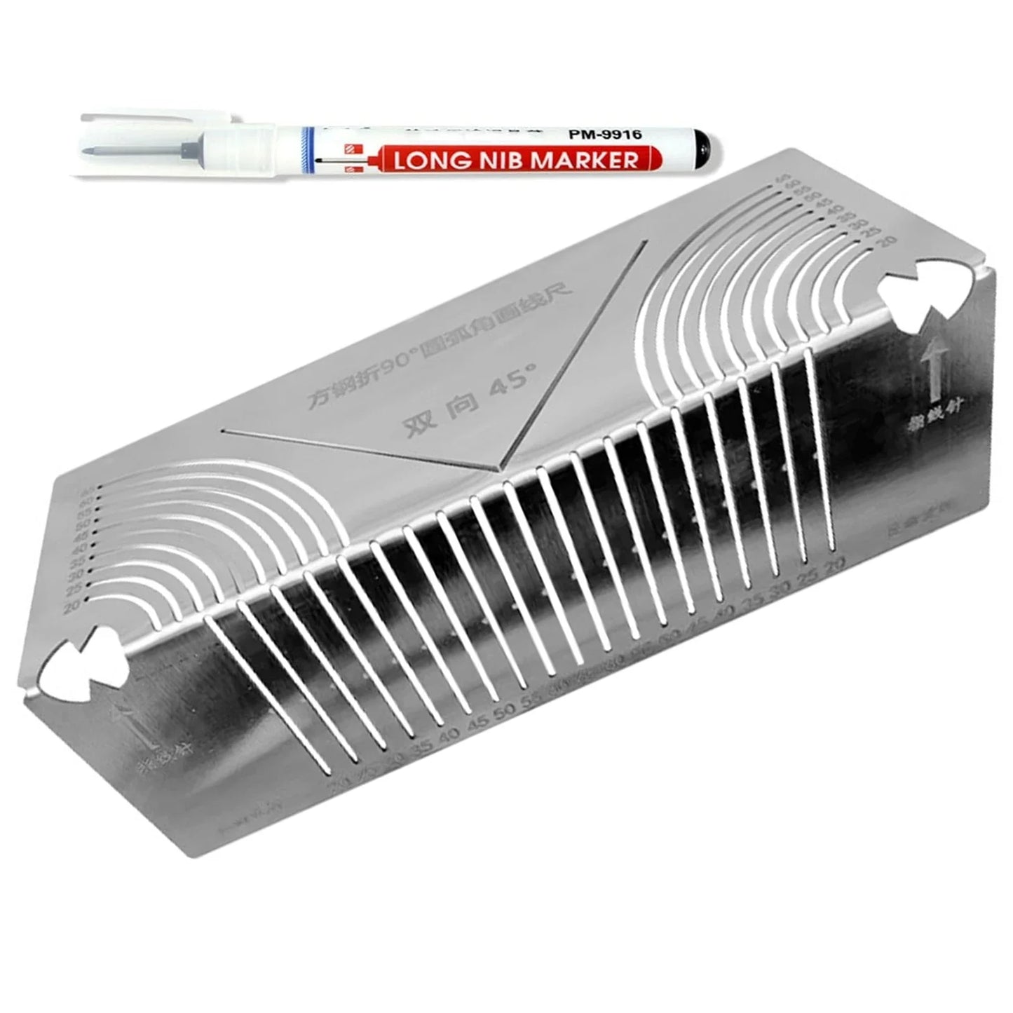 Precision-Flex Angle Arc Marking Tool | Pipe Saddle Guide