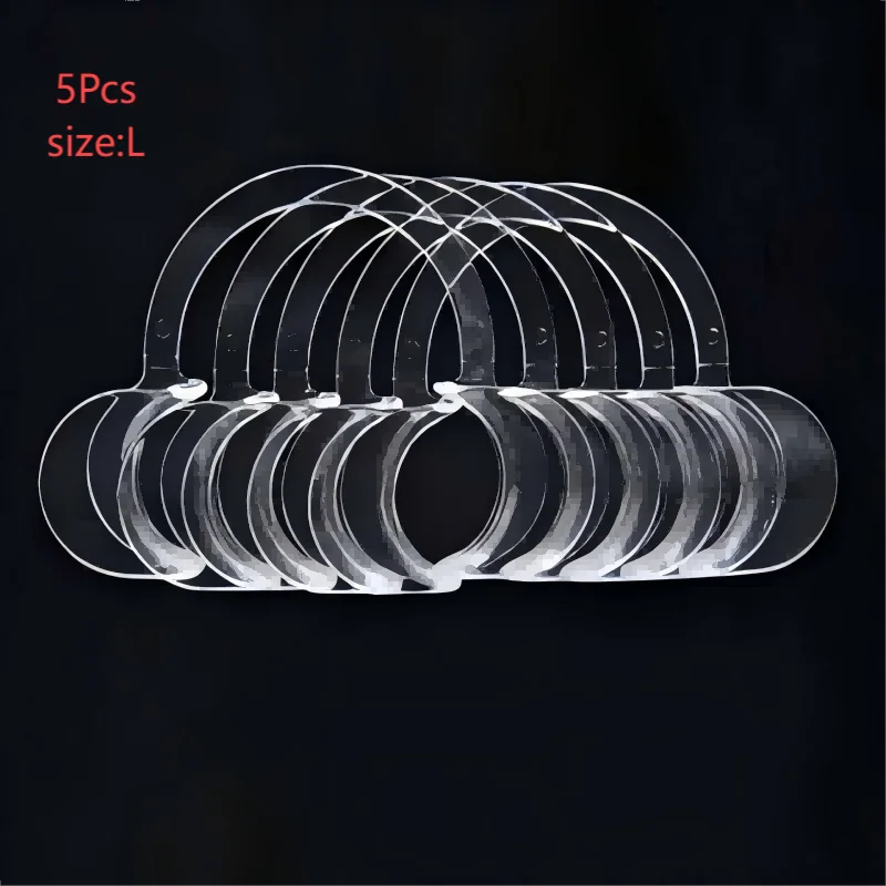 5-Pack C-Shape Dental Lip & Cheek Retractors | Oral Care