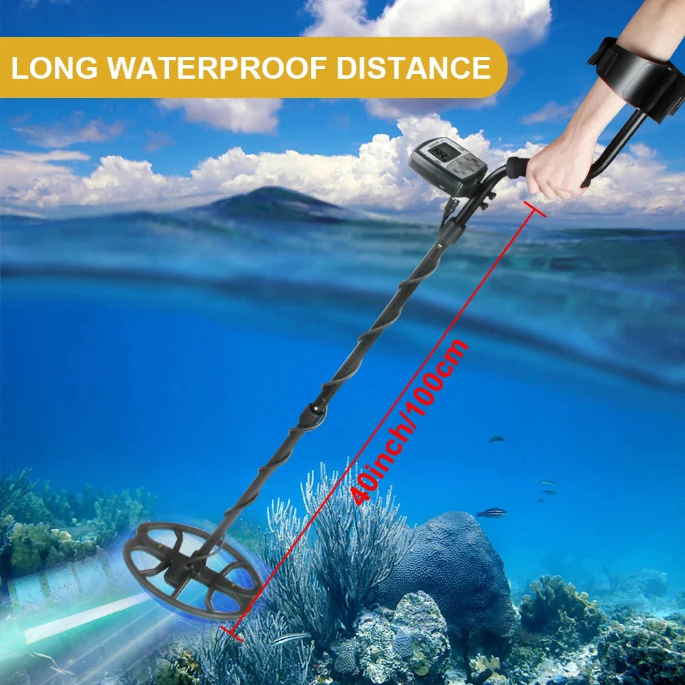 TC-800 Metal Detector Professional High sensitivity Gold Detector Treasure With Single frequency technology Peaceful Pleasures Health and Wellness