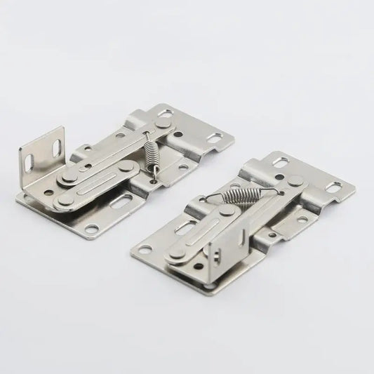 2pcs Self-Closing 45 Degree Pivot Hinge Kitchen Cabinet Tip-Out Trays Hinges For Sink Drawer Bathroom Organizers Shoe Cabinets Peaceful Pleasures Health and Wellness