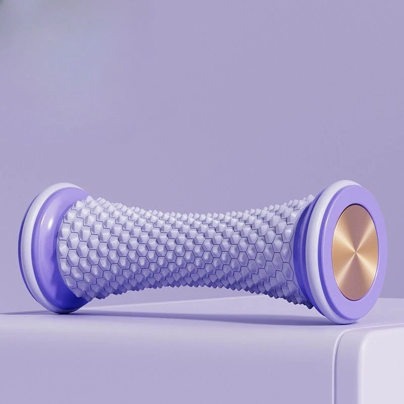 Foot Massager Tool for Plantar Fasciitis Relief - Acupressure & Deep Tissue Therapy for Neuropathy Pain, Portable Peaceful Pleasures Health and Wellness Purple