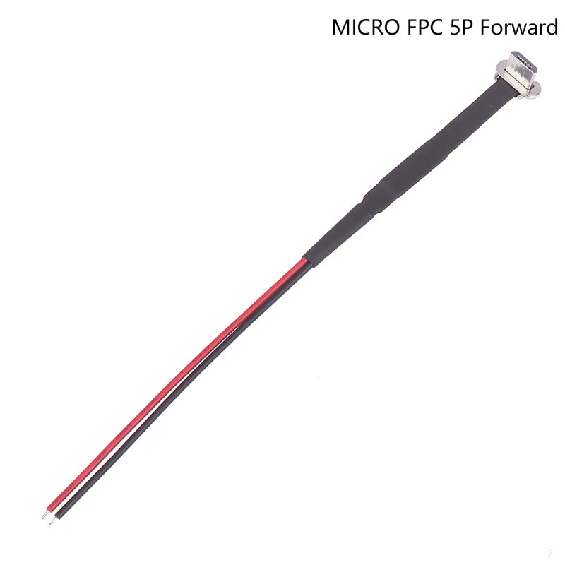 Type-C Micro USB Flat Fast Charge Cable with Resistor | 13.5cm USB Charging Cable Peaceful Pleasures Health and Wellness style 7
