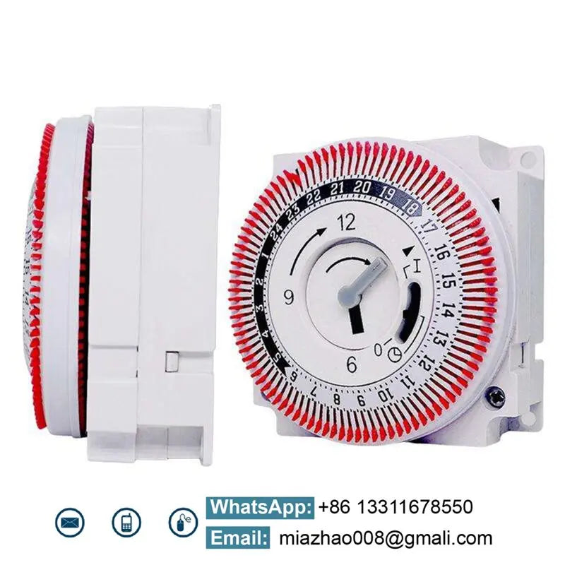 Y51A-Mechanical Time Controller 16A 230V Rotary Dial Analog Switch Daily Function For Home& For Industrial Appliances Peaceful Pleasures Health and Wellness