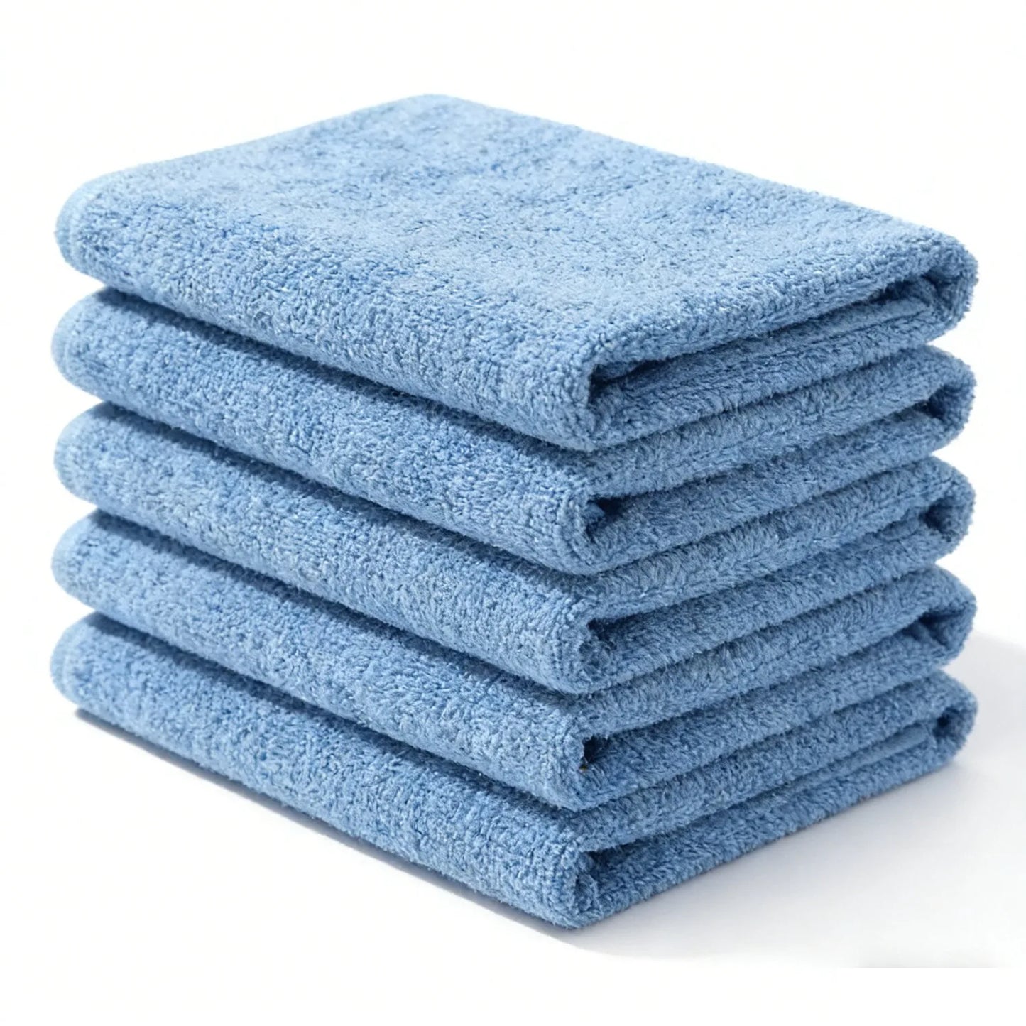 5-Pack 500GSM Dual-Sided Microfiber Towels – Car & Kitchen