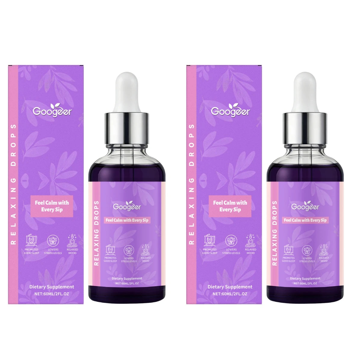 Googeer Botanical Drops – Lavender & Chamomile 60mL Wellness