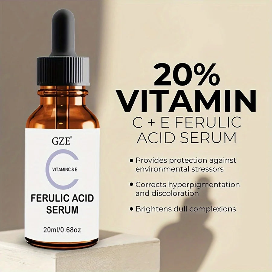 GZE Ferulic Serum – Vitamin C, E & Ascorbic Acid Face Essence