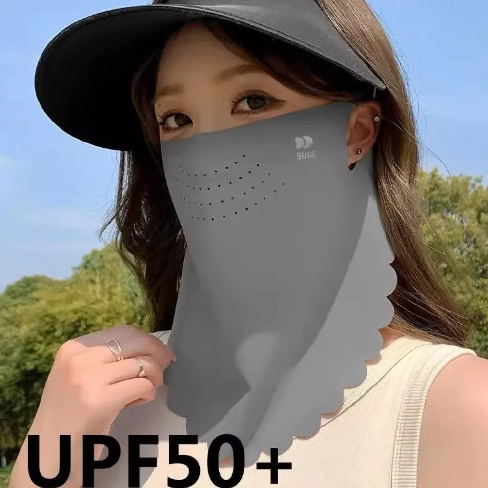 UV Protection Sunscreen Mask & Summer Scarf Peaceful Pleasures Health and Wellness