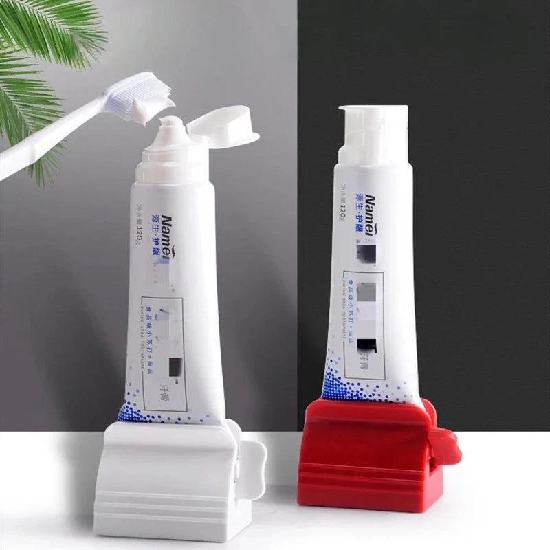 Toothpaste Tube Squeezer & Roller Dispenser | Bathroom Gadget