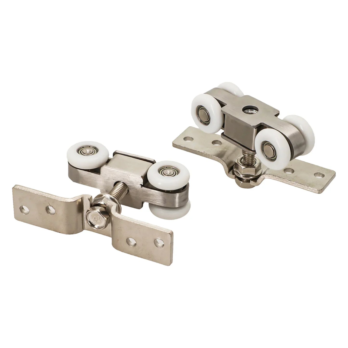 Sliding Door Track Rail & Pulley Hardware Set – Silent (1 Pair)