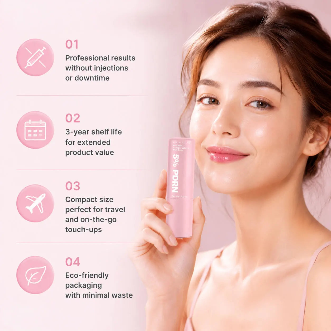 SAUVASINE PDRN Pink Collagen Multi Balm Stick – Volufiline