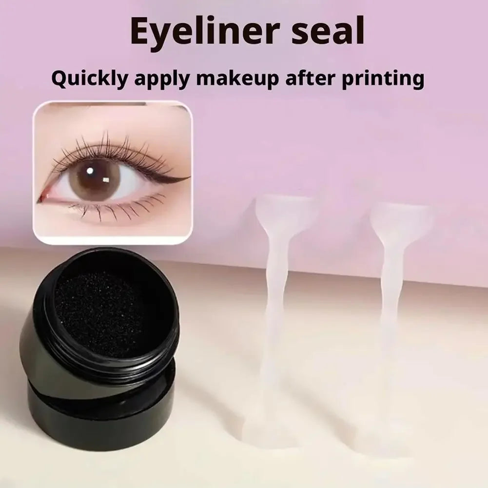 Double Ended Eye Eyeliner Stamps Set Eye Shadow Cosmetic Easy To Color Eye Liner Stamping Stencil Accessories Lash Make Up Tools Peaceful Pleasures Health and Wellness
