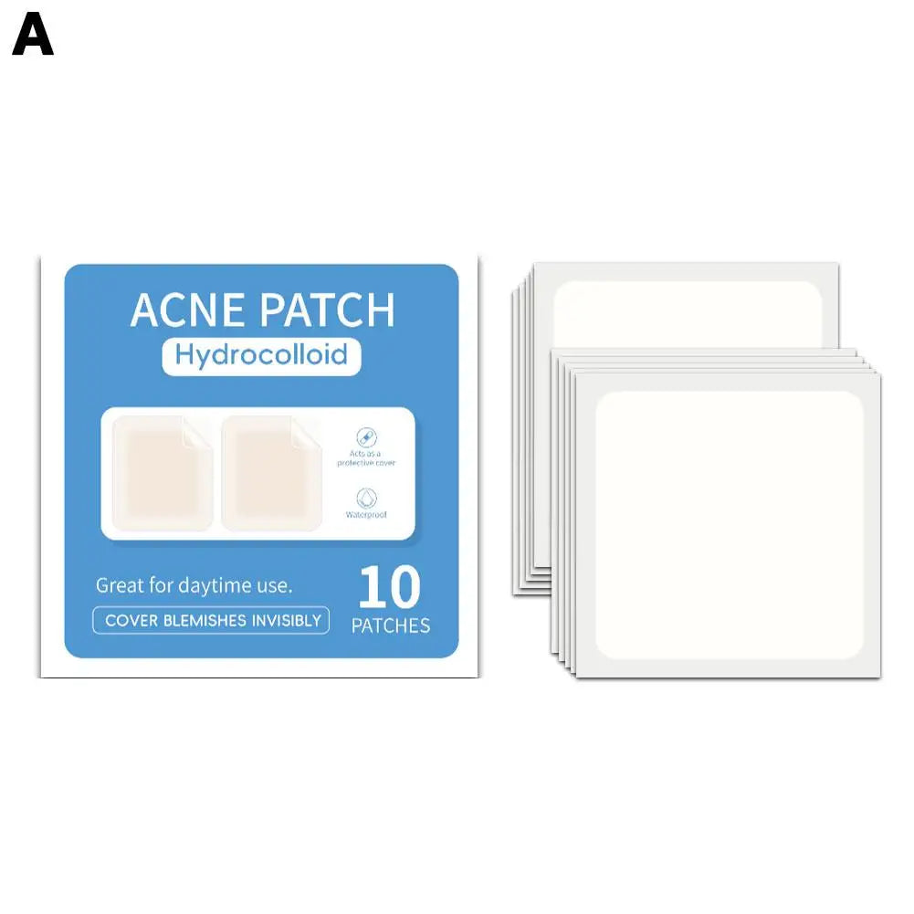 Hydrocolloid Pimple Patches – Mixed Sizes Invisible Acne Spot Stickers for Zits, Spots & Blemishes Peaceful Pleasures Health and Wellness 10pcs