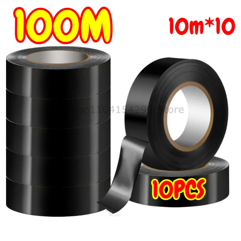 Black PVC Electrical Insulating Tape – Heat Resistant & Waterproof