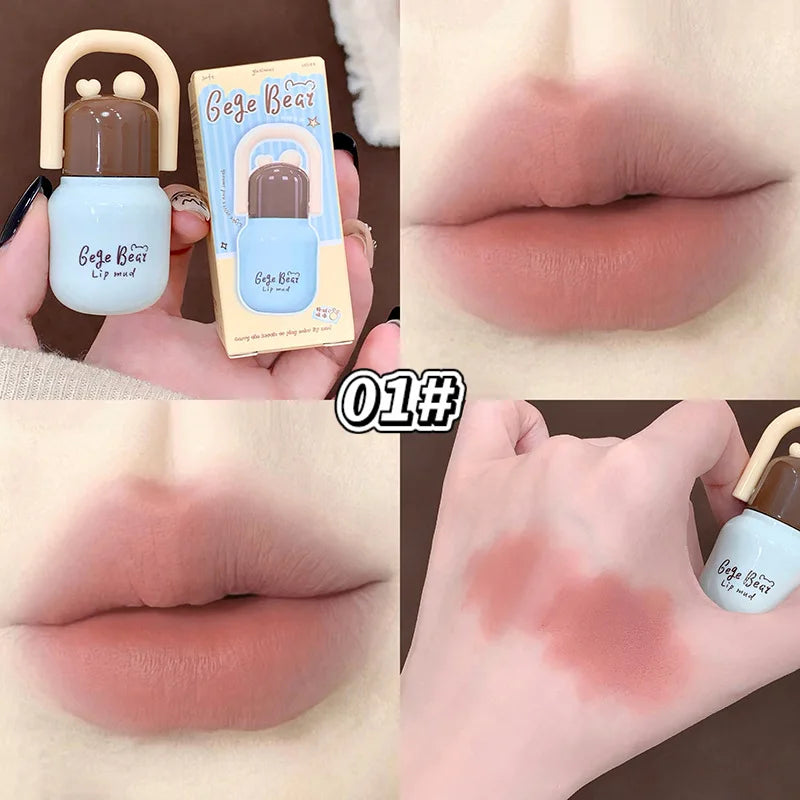 Matte Velvet Mousse Lip Gloss | 6 Colors | K-Beauty Lipstick