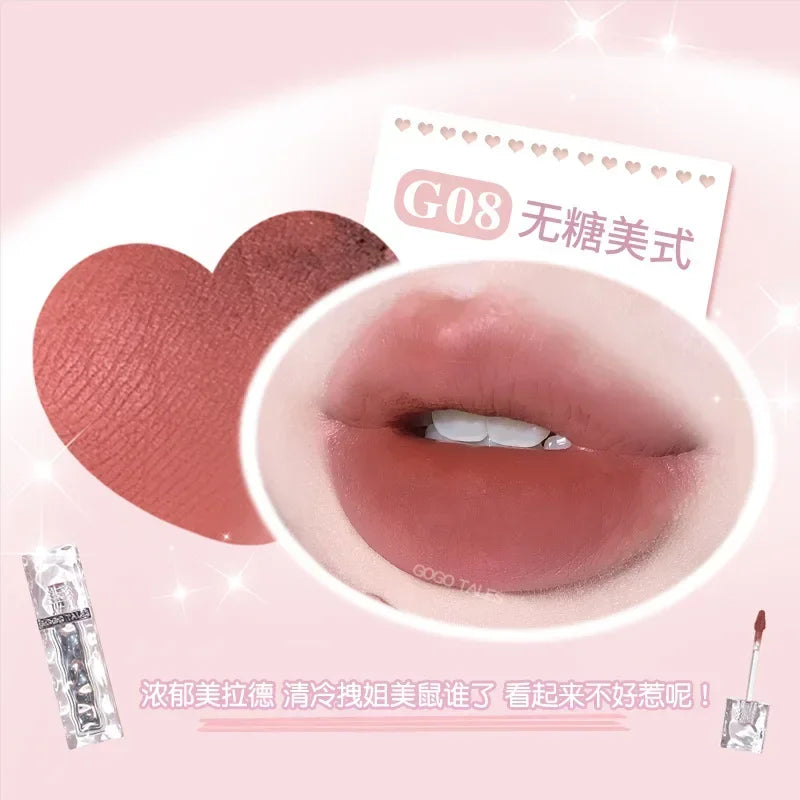 Gogotales Ice Cube Lip Glaze – Moisturizing Soft Mist Lip Color