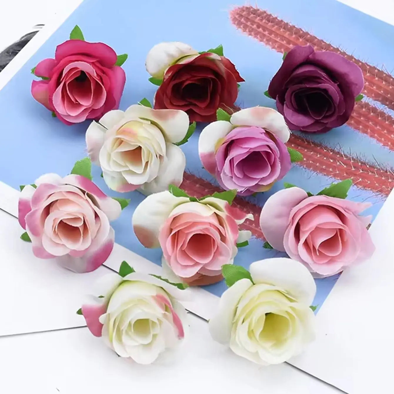Silk Rose Bud Artificial Flowers – Wedding, Party & Home Decor Artificial Silk Flowers Peaceful Pleasures Health and Wellness