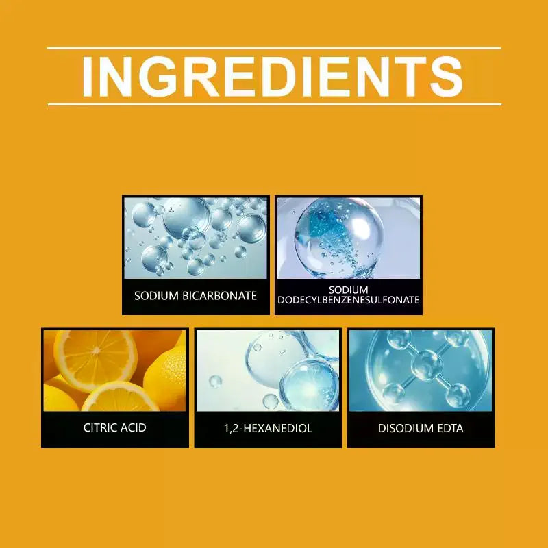 Washing Machine Cleaning Tablets - Gentle Stain and Scale Removal Effervescent Tablets Household Washing Machine Daily Cleaning Peaceful Pleasures Health and Wellness