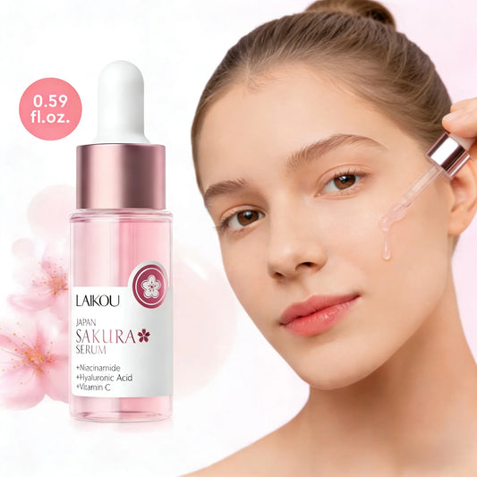 LAIKOU Sakura Face Serum – Brighten, Hydrate & Shrink Pores Brightening Face Serum Oasis Select 30ml