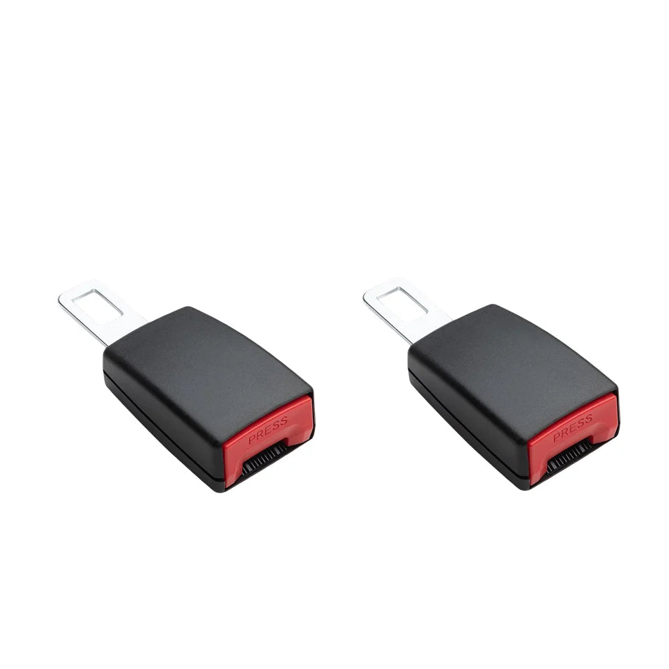 Car Seat Belt Extender Buckle Clip – 1 or 2 Pack
