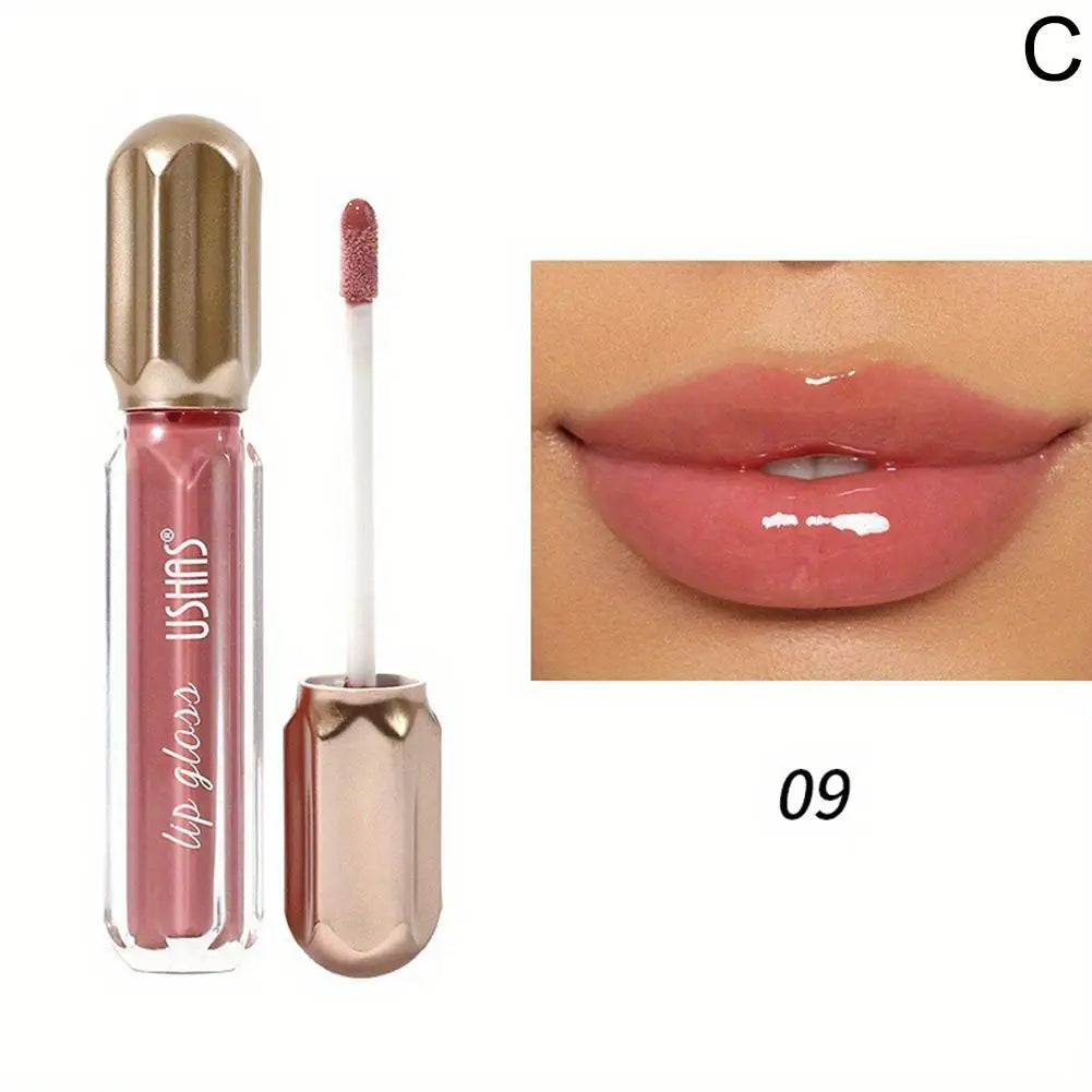 Mirror Pearl Lip Gloss – Waterproof Glitter Lip Tint & Glaze
