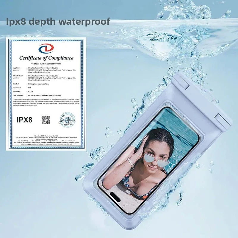 mobile phone waterproof pack phone armbands and pouches waterproof phone pouch for swimming bag phone underwater phone case Peaceful Pleasures Health and Wellness