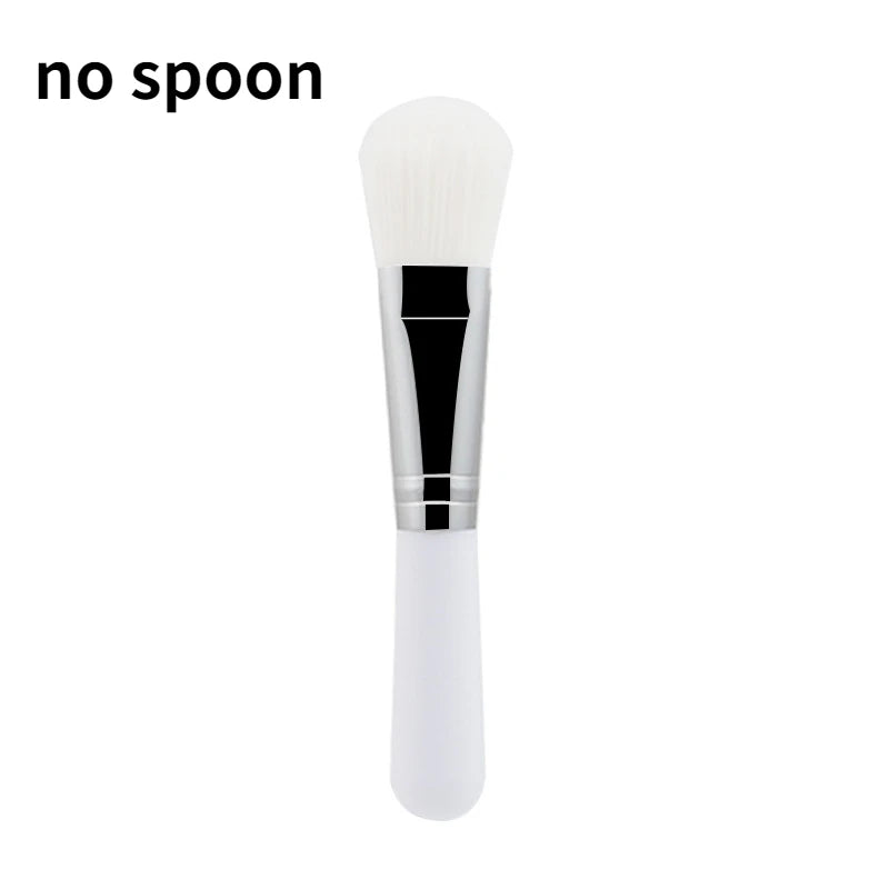Double-Ended Silicone & Bristle Face Mask Brush | Beauty Tool