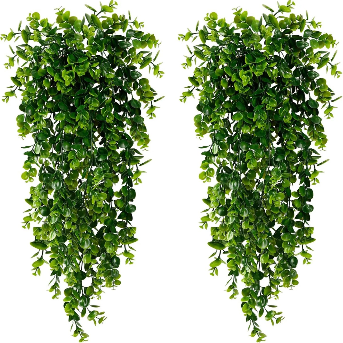 Artificial Fern Vine Wall Hanging Décor – 5 Head Mesh Wreath