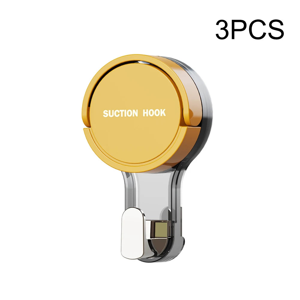 Strong Vacuum Suction Hooks Traceless No-Drilling Adhesive for Home Bathroom Kitchen Door Back Toilet Area Purpose Strong Hold Peaceful Pleasures Health and Wellness 3