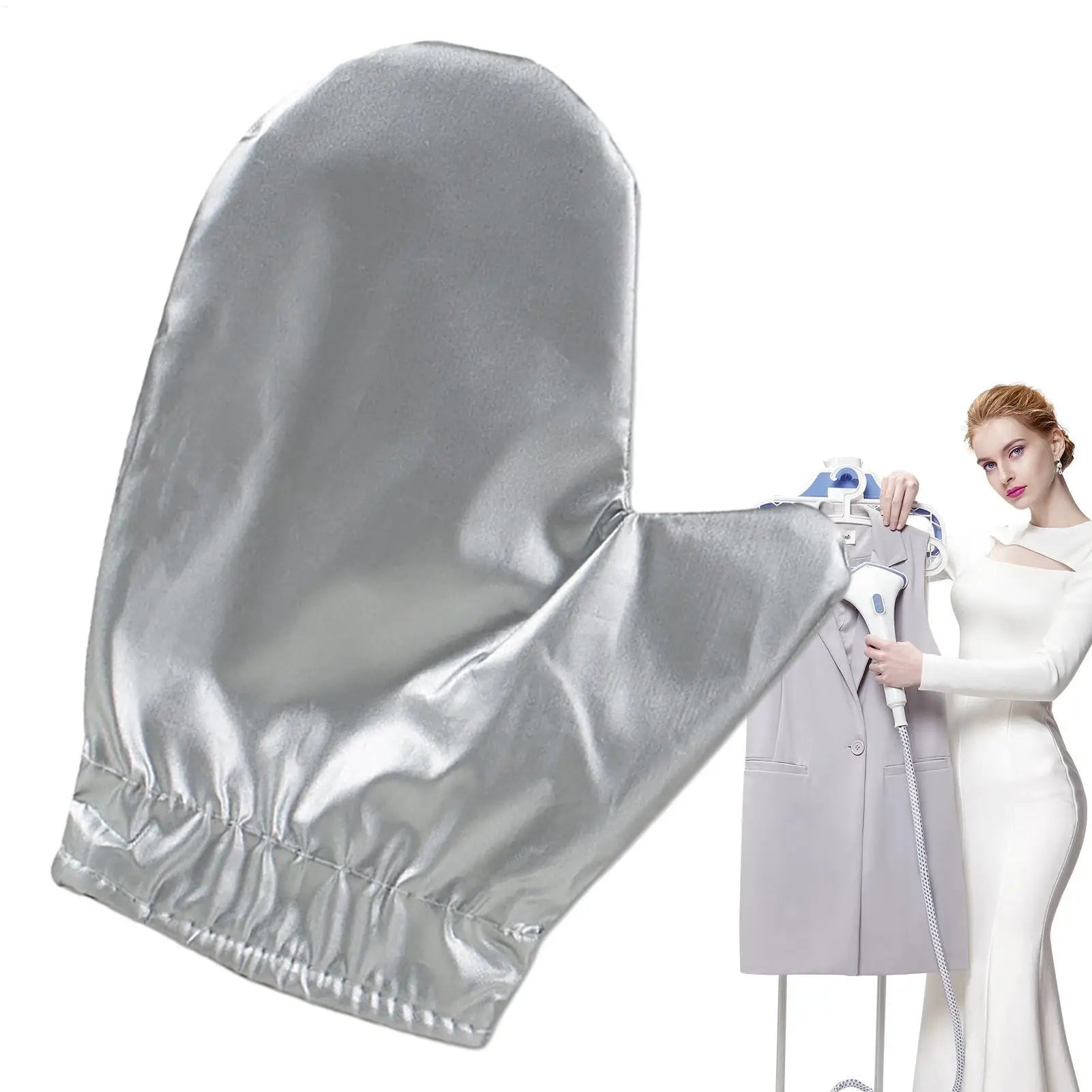 Heat Resistant Garment Steamer Gloves Anti Steam Mittens Protective Gloves for Clothes Steamers Accessories Household Supplies Peaceful Pleasures Health and Wellness