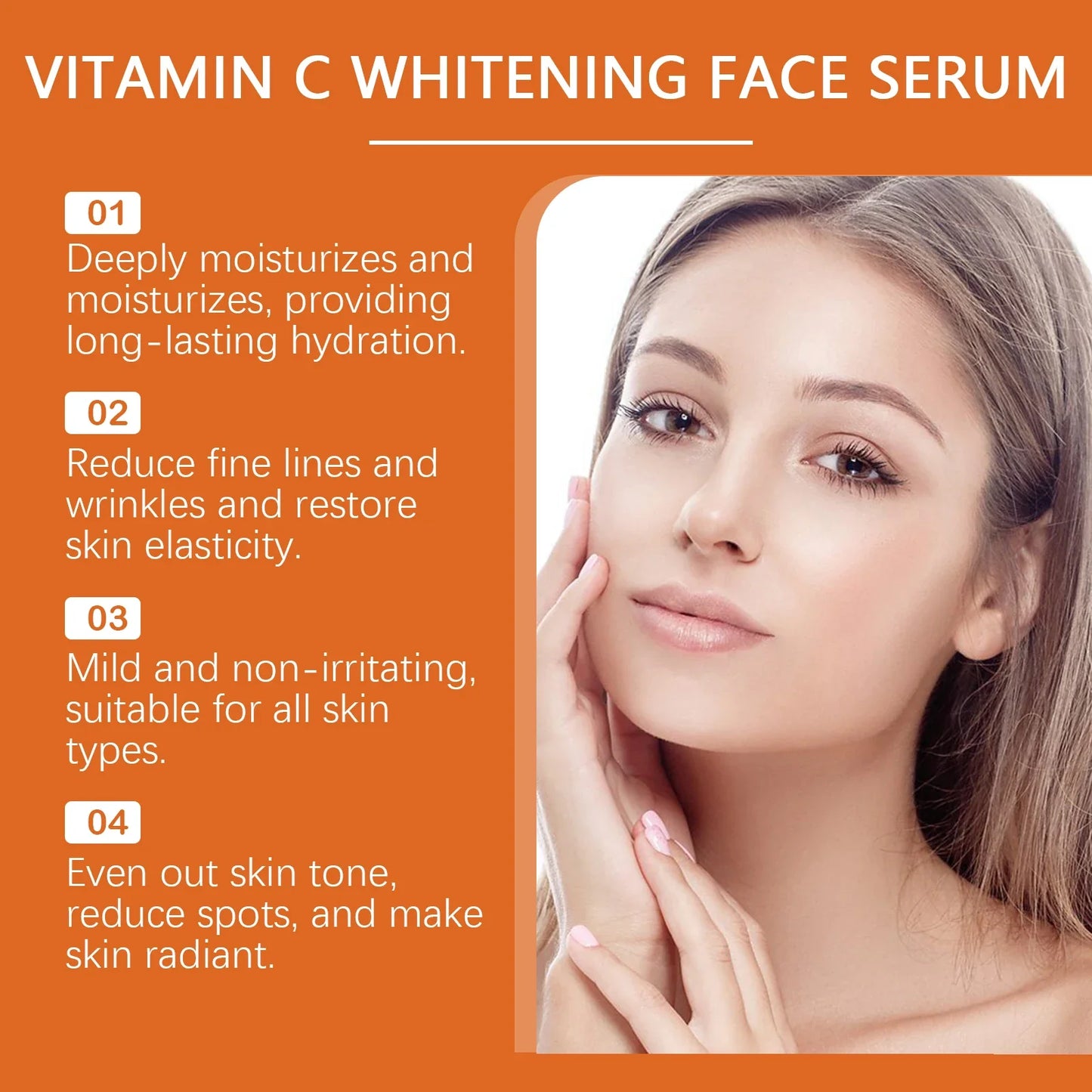 Vitamin C Face Serum – Brightening Dark Spot Remover 30ml