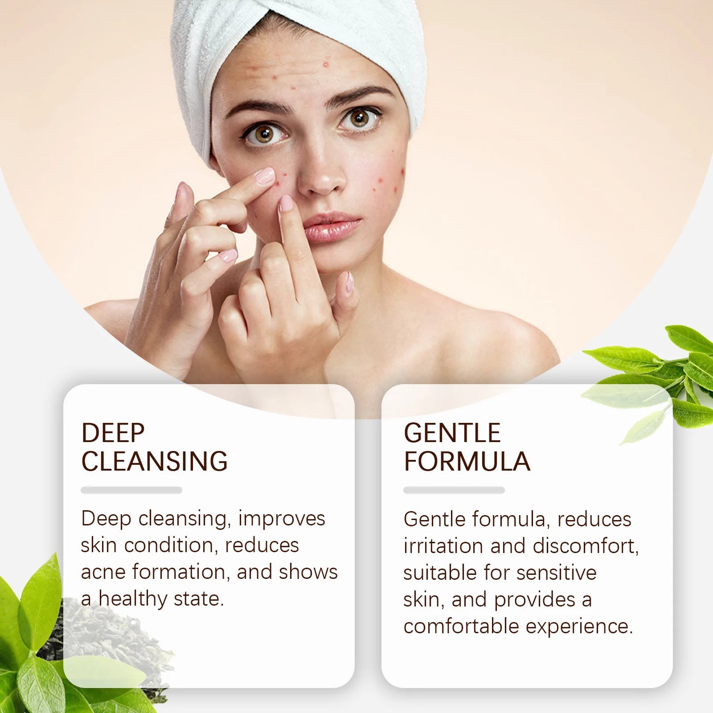 Herbal Acne Face Cream – Oil Control & Blemish Care 20g