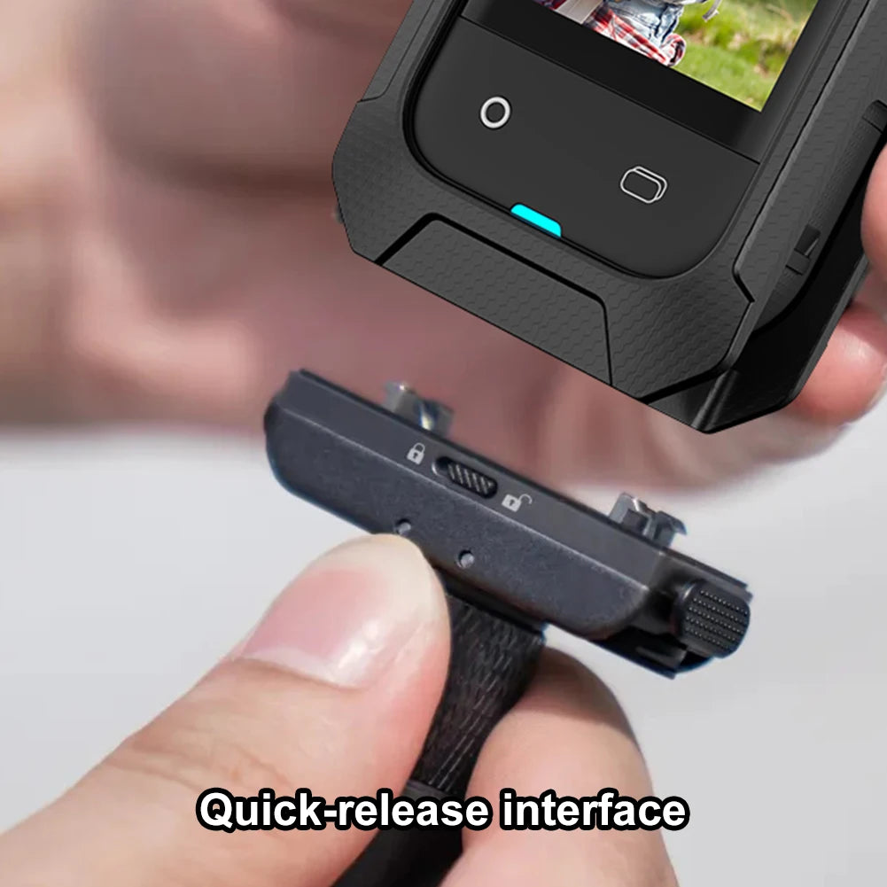 Action Camera Frame Magnetic Quick Release Interface Expansion Bracket Housing Case for Insta360 X5 Camera Accessories Peaceful Pleasures Health and Wellness
