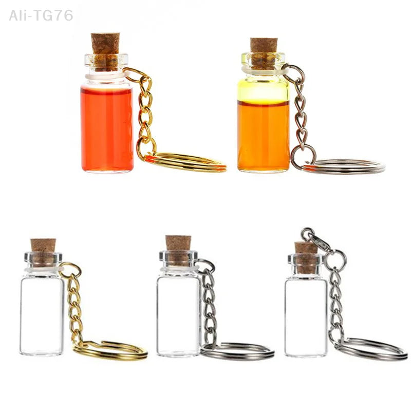 Mini Cork Glass Bottles 2ml for DIY Wishing Jars | 1 or 5 Pack