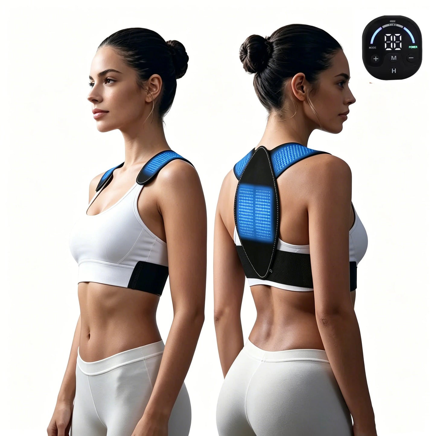 EMS Posture Corrector & Back Muscle Stimulator | 3 Modes