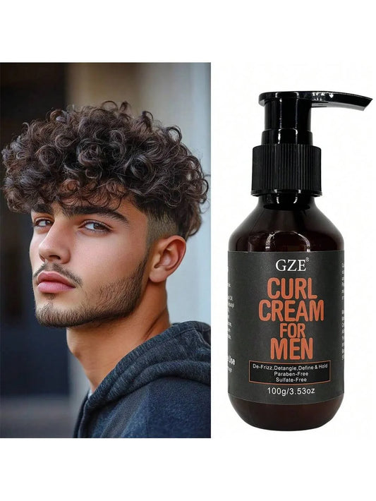 GZE Castor Oil Curl Defining Cream – Sulfate-Free, Color Safe Curl Defining Cream Peaceful Pleasures Health and Wellness