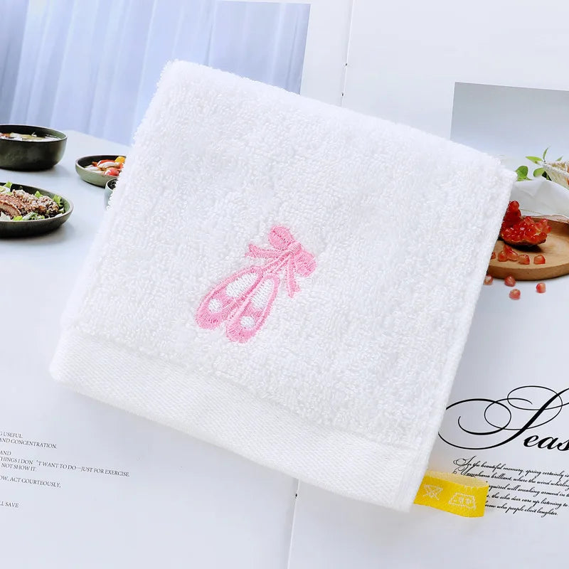 Baby Cotton Handkerchief Face Towel 25x25cm – Cartoon Print