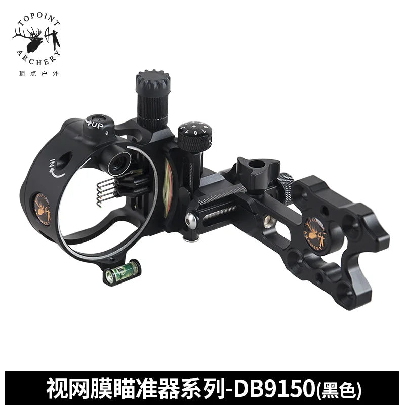 Topoint 5 7 Pin Bow Sights Compound Archery Sight DB Series Retina