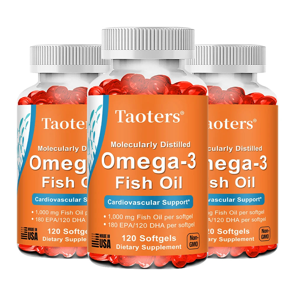 2000mg Triple Strength Omega-3 Fish Oil | 360mg EPA 240mg DHA