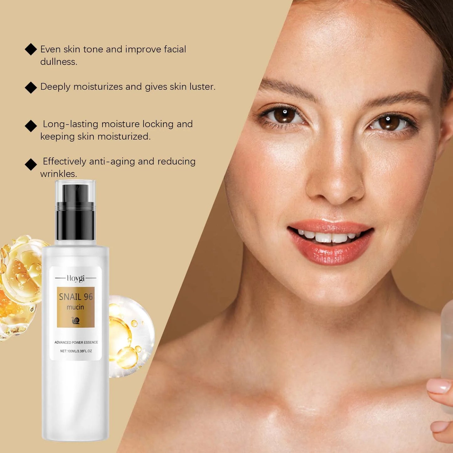 Snail 96 Mucin Power Essence – Hydrating Anti-Aging Face Serum
