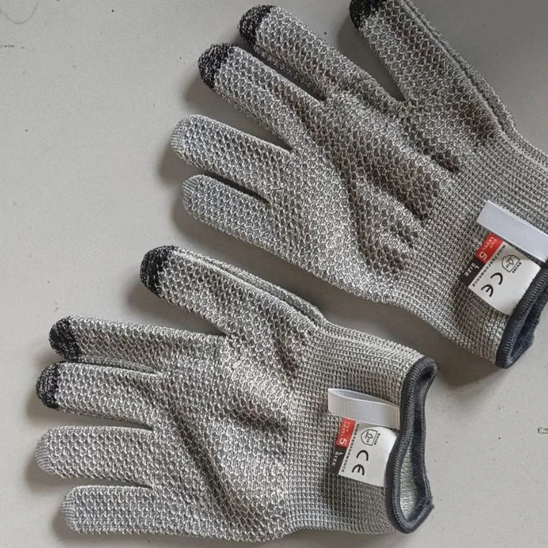 5-level Anti-cut Touch Screen Anti-cut Gloves Pineapple Patterned Kitchen Slaughtering and Fish-killing Anti-cut Gloves Peaceful Pleasures Health and Wellness