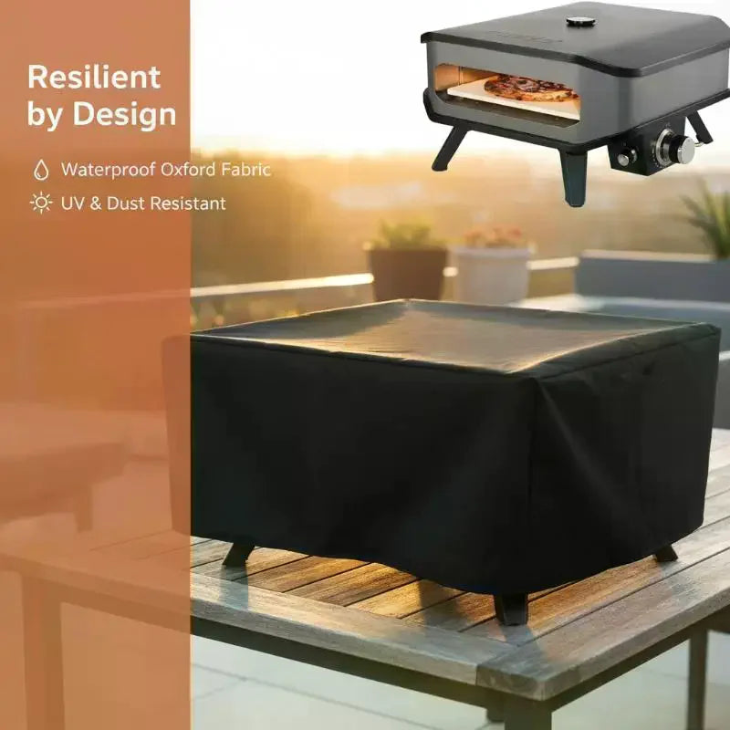 Heavy-Duty Outdoor Pizza Oven Cover – Waterproof & UV-Resistant