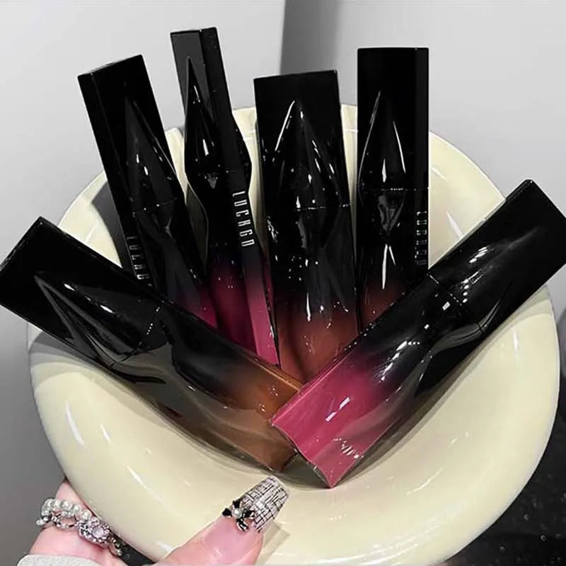 Jelly Lip Gloss Mirror Glaze | Moisturizing Nude & Berry Tint