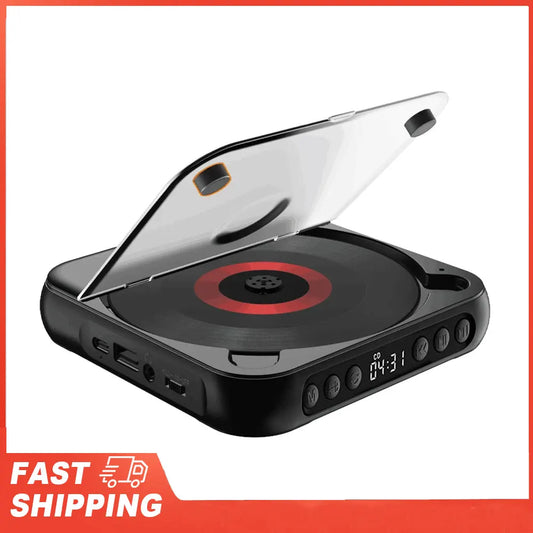 CD Player Portable BT Music Runner Dustproof Cover 6 Modes A-b Repeat Peaceful Pleasures Health and Wellness
