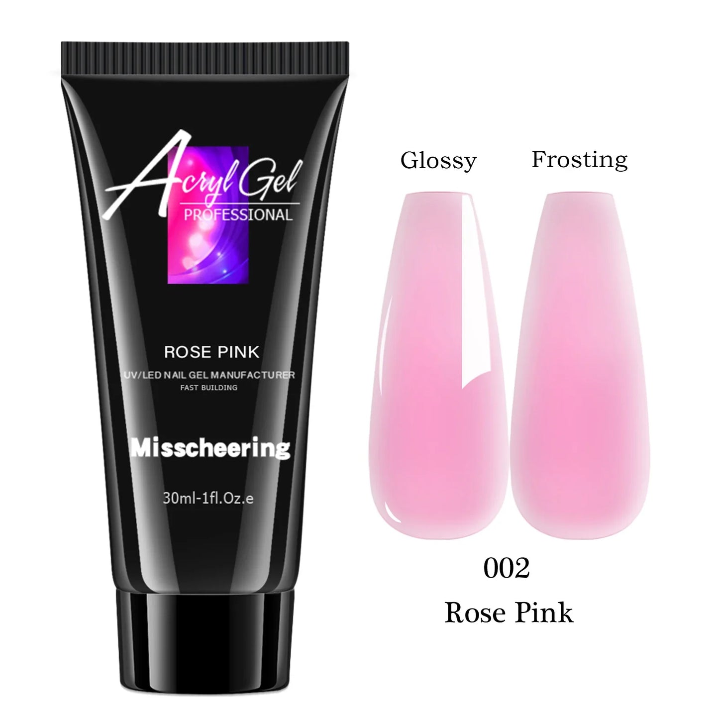 30ml Poly Nail Extension Gel UV/LED Builder – Solid Color