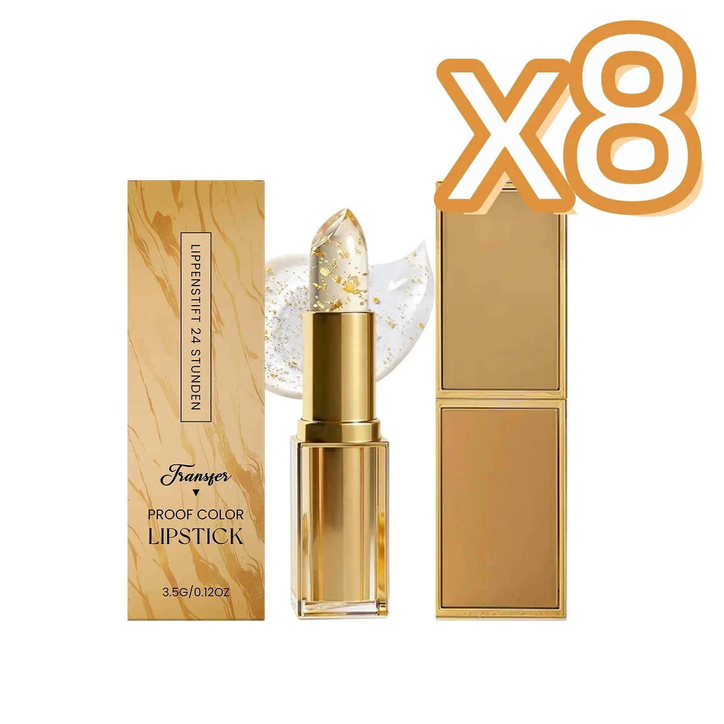 Gold Foil Color Changing Lipstick – Glossy & Nourishing