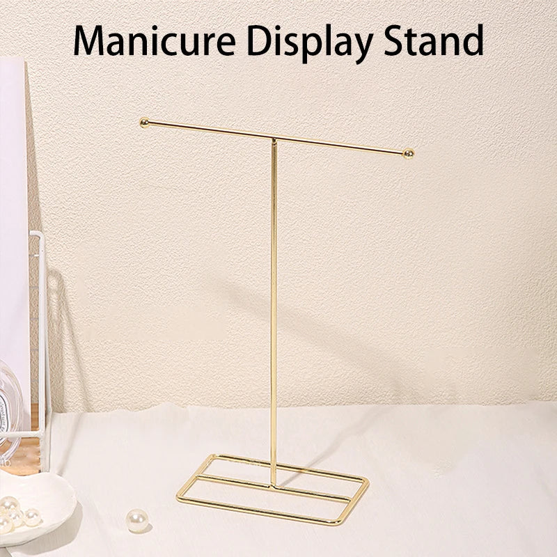 Nail Art Display Shelf False Nail Display Photo Stand Wearing Nail Display Cards Dustproof Bag Storage Nail Display Storage Tool Peaceful Pleasures Health and Wellness N1
