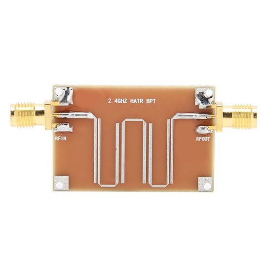 Bandpass Filter Module PCB Stable Signal Filters Board Smooth 2.3‑2.5GHz Efficient Easy Installation for DIY Peaceful Pleasures Health and Wellness Default Title